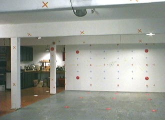 Still from hand-held video shot in studio